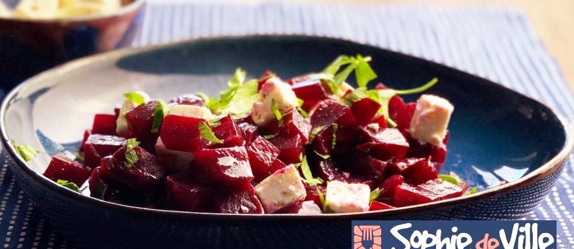 Beetroot & Goat Cheese Salad | Easy and Ready in under 10 minutes Beetroot & Goat Cheese Salad | Easy and Ready in under 10 minutes