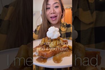 French Toast Series - Recipe #2 - Easy Banana Foster French Toast #frenchtoast #shortvideo