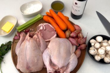 Coq Au VIn - Sensational ! (Chicken & Wine)