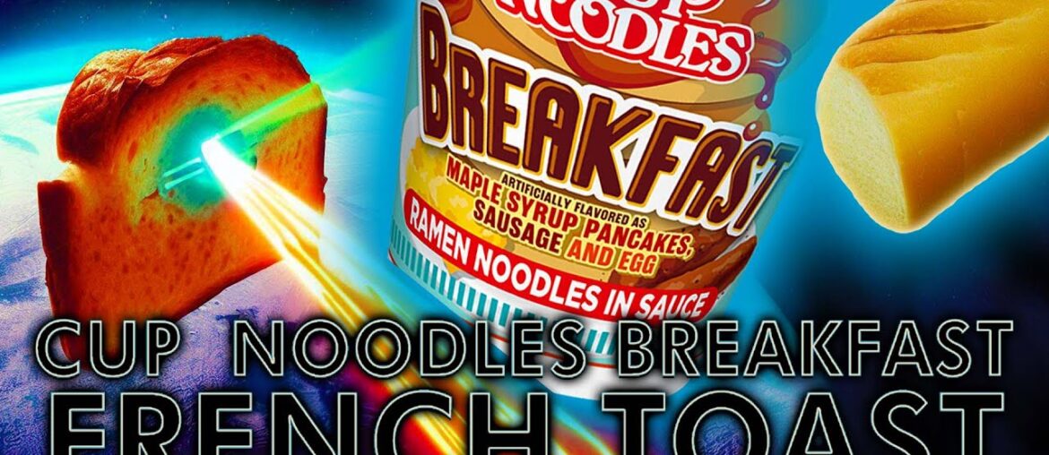 Cup Noodles Breakfast Turned Into French Toast – Instant Noodle Recipe Time EXTRA Cup Noodles Breakfast Turned Into French Toast - Instant Noodle Recipe Time EXTRA