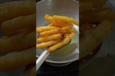 Potato Finger French Fry Recipe #shorts #youtubeshorts #viralvideo #jharnajumakitchen .