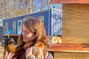 Newest Edition to Our HOMESTEAD| Container House |EP:109 | Coop Build, Hoop House