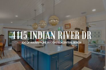 4115 Indian River Dr East, Vero Beach, Florida, Mazie Regan, Central Beach, Waterfront
