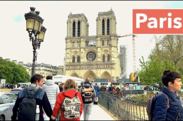 Paris France, HDR walking in Paris - Spring 2023 PARIS - 4K HDR 60 fps