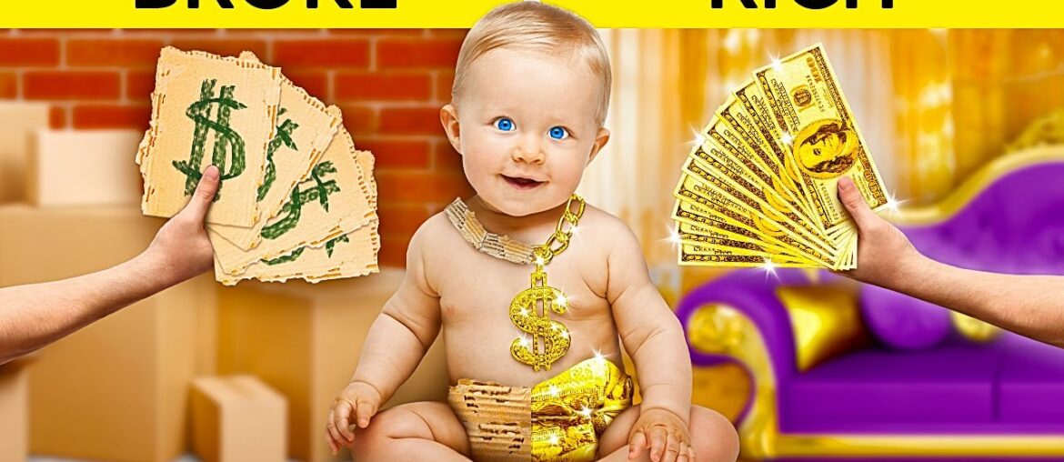 I WAS ADOPTED BY BILLIONAIRES || Funny Rich vs Poor Parenting Hacks by 123 GO! CHALLENGE I WAS ADOPTED BY BILLIONAIRES || Funny Rich vs Poor Parenting Hacks by 123 GO! CHALLENGE