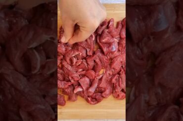 The famous French meat recipe cooked in just 30 minutes! Easy, fast and delicious! #shorts #cooking