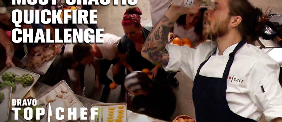 Most Chaotic Quickfire Challenge | Top Chef: California Most Chaotic Quickfire Challenge | Top Chef: California