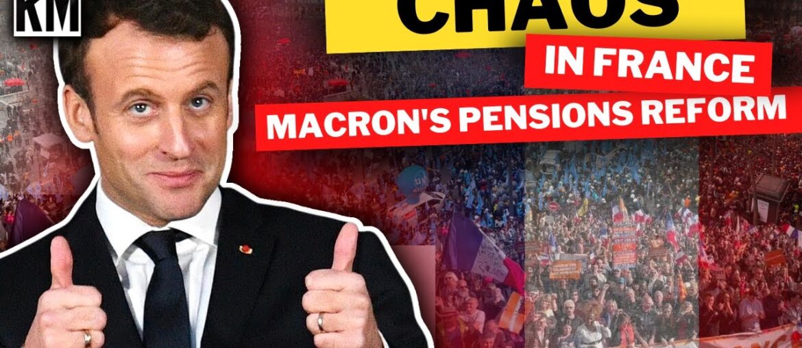 CHAOS: French Protests After Macron Signs Pension Reform CHAOS: French Protests After Macron Signs Pension Reform