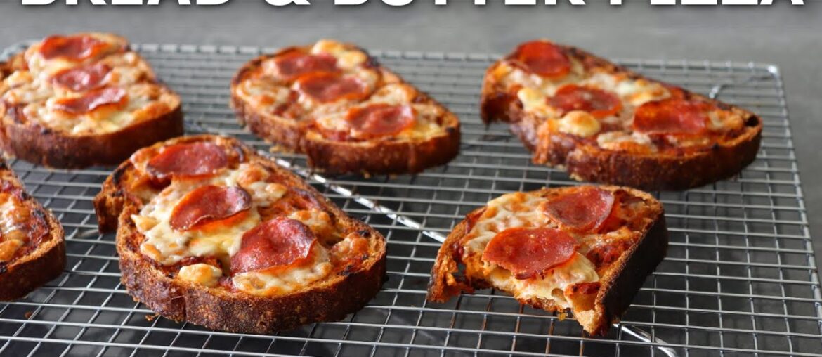 Bread & Butter Pizza – The Best, Fastest "No-Dough" Pizza Hack Ever – Food Wishes Bread & Butter Pizza - The Best, Fastest "No-Dough" Pizza Hack Ever - Food Wishes