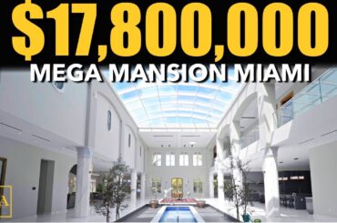Inside a $17,800,000 MEGA MANSION in Miami Florida | Peter J Ancona