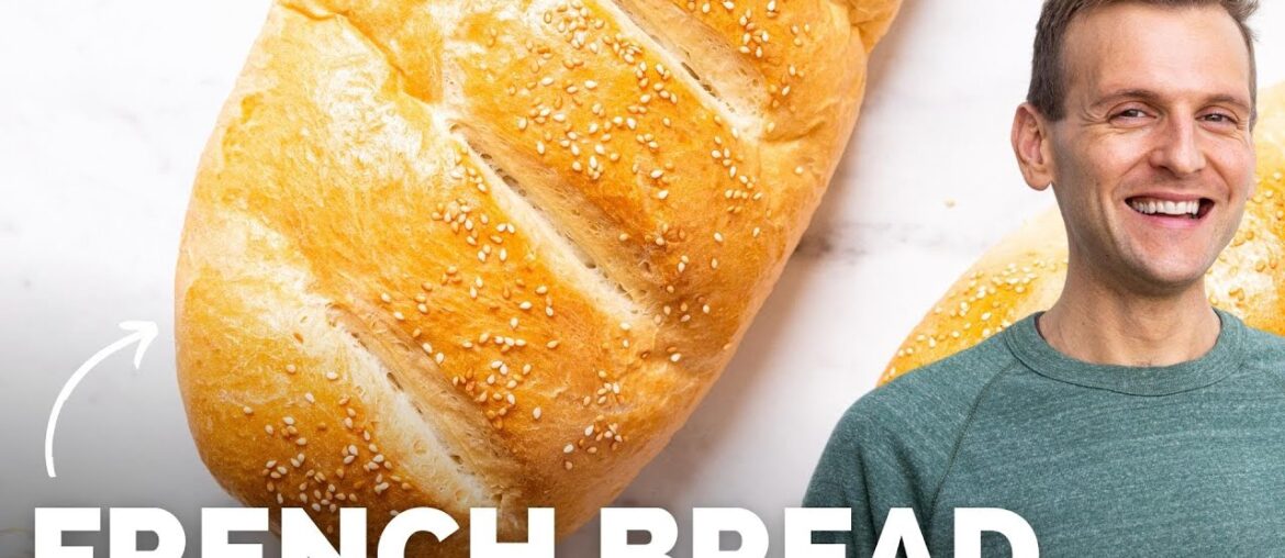 Easy French Bread Recipe (American-Style) | Bread has never been this easy!