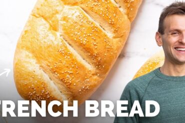 Easy French Bread Recipe (American-Style) | Bread has never been this easy!