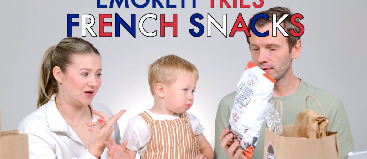 Emorett Tries French Snacks