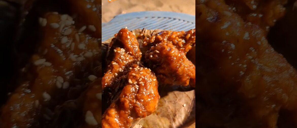 Cheat Meals Chicken wings Momos French fries Besant nagar beach street food #shorts #foodie