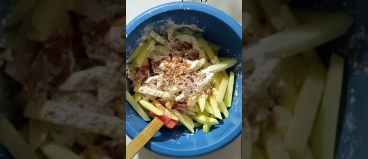 street style very crispy fries/french fries recipe