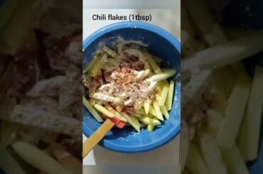 street style very crispy fries/french fries recipe