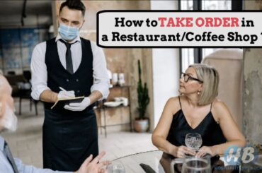 How to take order in a restaurant/Coffee Shop? Order Taking Procedure/Steps/ F&B Service/