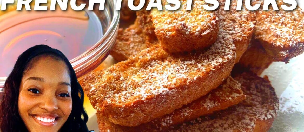 Air fryer French Toast Sticks ..(Easy Recipe)