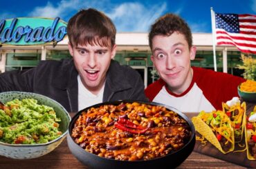 Brits Try REAL Tex-Mex for the first time!!