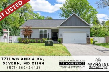 Awesome Severn Traditional Style Home for Sale $600K or Trade EmpowerHome Team (571) 462-2442