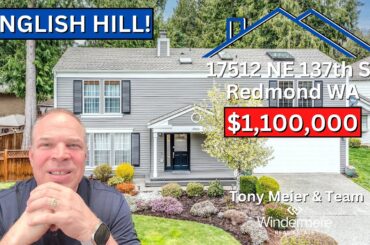 REDMOND HOME TOUR: English Hill Charmer! 4 bedroom, fully updated home on quiet street.