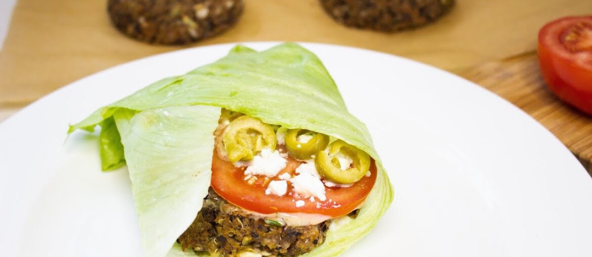 Black Bean & Quinoa Burger/Wrap | Recipe Inspired