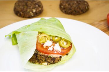 Black Bean & Quinoa Burger/Wrap | Recipe Inspired
