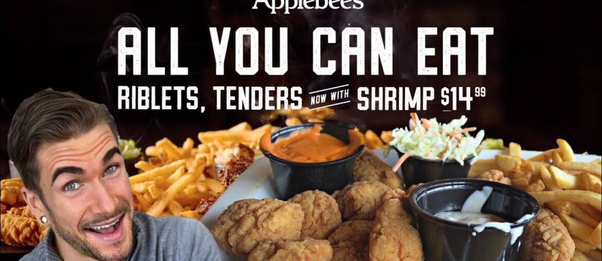 I BROKE APPLEBEE'S ALL YOU CAN EAT (I Can't Believe This Happened) | AYCE Chicken Wings & Shrimp I BROKE APPLEBEE'S ALL YOU CAN EAT (I Can't Believe This Happened) | AYCE Chicken Wings & Shrimp