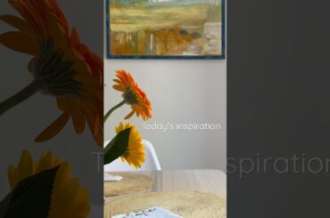Today's inspiration. Quick clean & flower arrangement in the dining. #shorts #motivation #cleaning