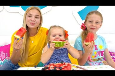 Nastya, Maggie and Naomi - DIY for kids