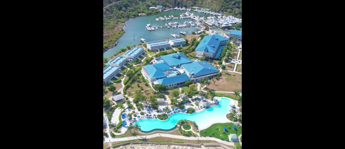 Incredible Drone Footage of the All-Inclusive Secrets Resort and Spa in St Maarten.