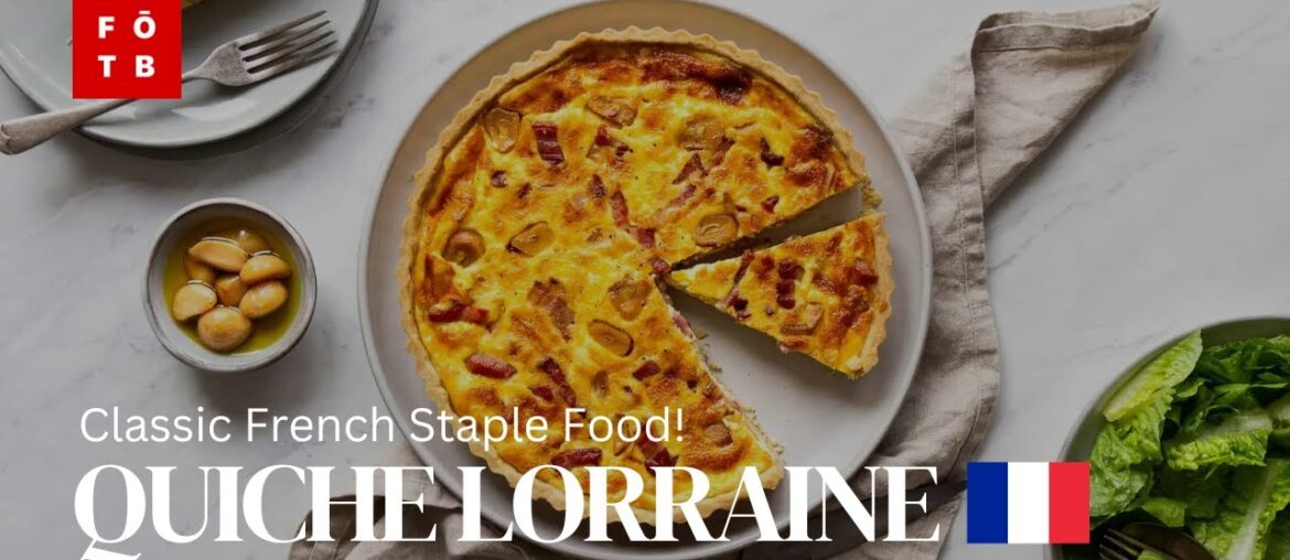 Quiche Lorraine – French Staple Food Recipe – Food On The Block Quiche Lorraine - French Staple Food Recipe - Food On The Block