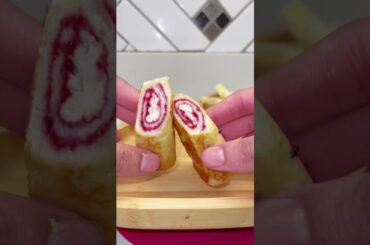 BLW Raspberry French Toast Roll Ups. Baby led weaning recipe