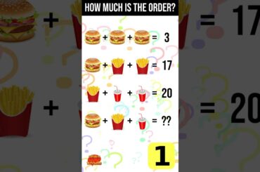 brainticklers How Much is the Order? #puzzle #puzzlegame #fun