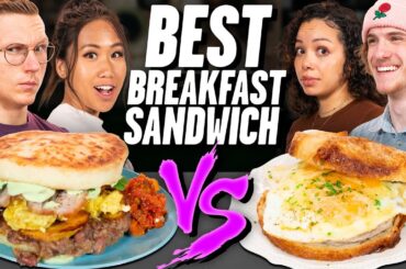 Who Can Make The Best Breakfast Sandwich?