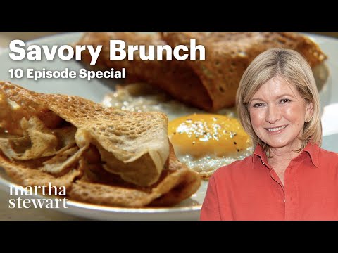 Martha Stewart's 10-Recipe Savory Brunch Special | Martha's Cooking School | Martha Stewart Living Martha Stewart's 10-Recipe Savory Brunch Special | Martha's Cooking School | Martha Stewart Living