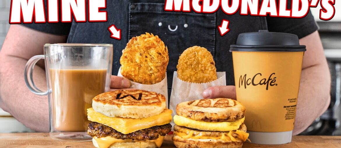 Making The McDonald's McGriddle Meal At Home | But Better