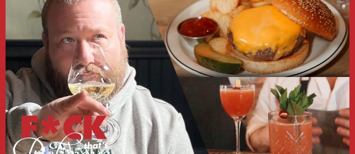 CHAMPAGNE AND NEW YORK CITY'S BEST BURGER w/ ACTION BRONSON CHAMPAGNE AND NEW YORK CITY'S BEST BURGER w/ ACTION BRONSON