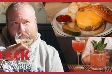 CHAMPAGNE AND NEW YORK CITY'S BEST BURGER w/ ACTION BRONSON