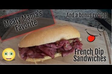 French Dip Sandwiches | Easy and Delicious Recipe