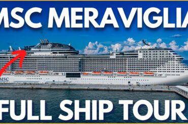 MSC MERAVIGLIA Full Ship Tour, 2023 Review & BEST Spots of MSC Cruise Ship!