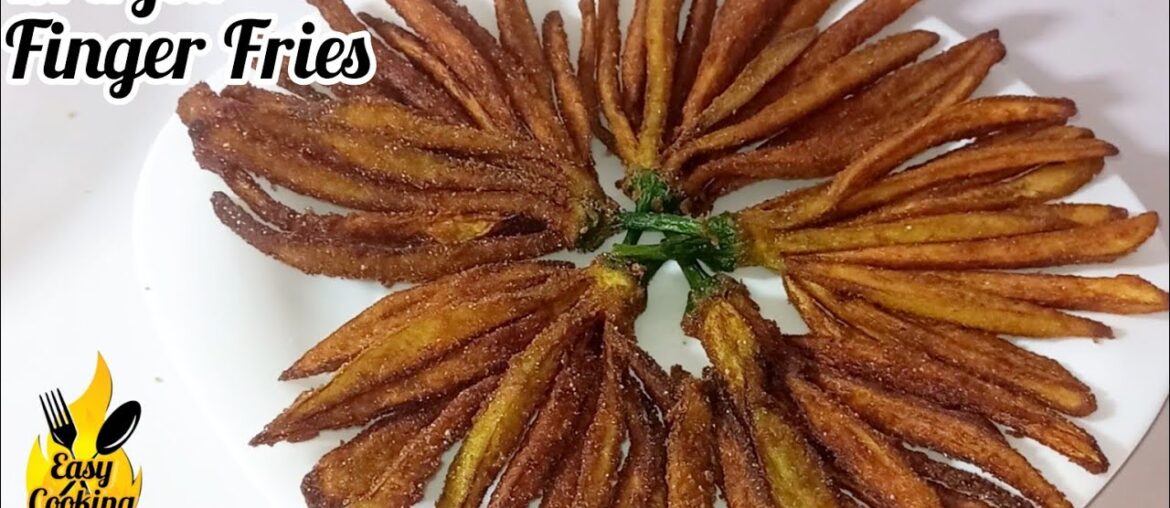 New Amazing Brinjal Recipe | Brinjal/Baingan French Fries | Quick and Easy Snacks | Eggplant Recipe|