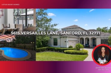 5615 Versailles Lane, Sanford, FL 32771 Walkthrough Video!