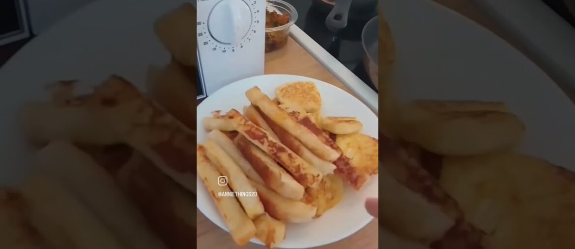 French Toast Recipe! #frenchtoastrecipe #frenchtoast #recipe #dessertrecipe #shorts