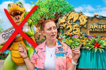 This Was Not the Day We Had Planned! Celebrating Animal Kingdom’s 25th Anniversary