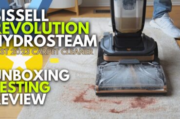 BISSELL Revolution HydroSteam: Why it's the BEST Carpet Cleaner