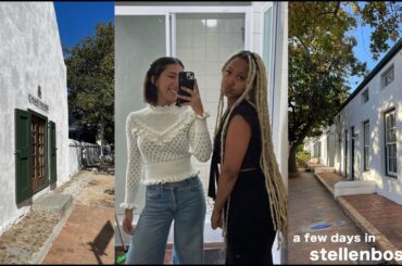 STELLENBOSCH ADVENTURES :) ft. parks, school, friends | University of Stellenbosch