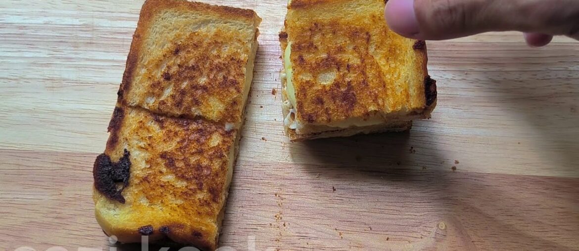 I tried toast with cheese. 1st French Toast, 1st Breakfast Recipes