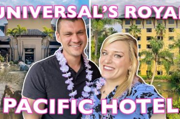 Universal Orlando’s BEST Hotel??! | Royal Pacific Staycation Review: Room Tour, Dining, etc.
