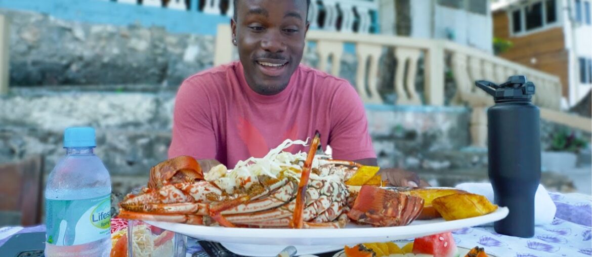 Dickie's Secret Lobster Buffet | Jamaican Street Food Tour Dickie's Secret Lobster Buffet | Jamaican Street Food Tour